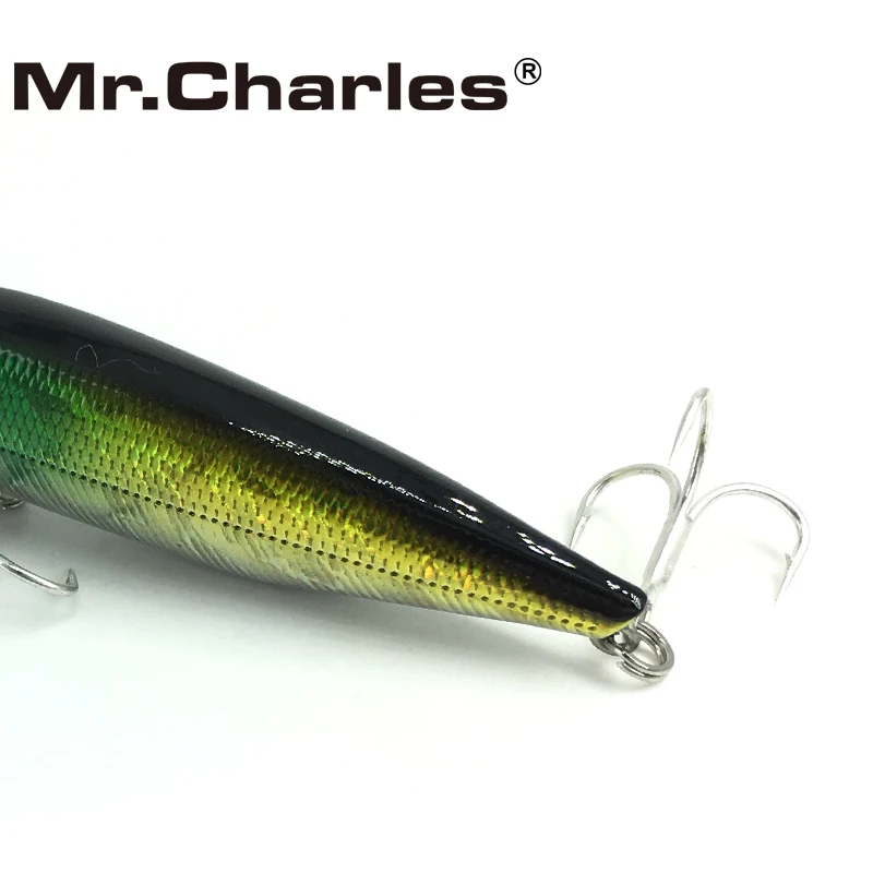 Mr.Charles CMC031 fishing lure 90mm/12g 0-0.3M floating shad VIB Lures Isca Fins Hard Baits Crankbait Leurre Wobbler