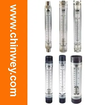 LZM-20G series for liquid/water/H2O acrylic tube type rotameter industry flow meter  fitting Female 3/4\