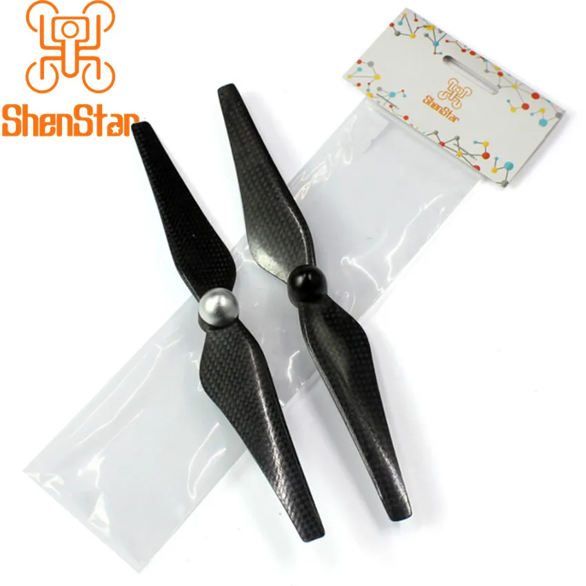 8443 Carbon Fiber Propeller Self-locking Props built-in Self-lock Nut for DJI Phantom Version 2 Plane