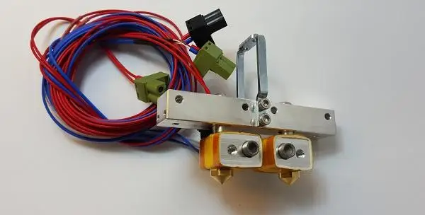 

Funssor Flashforge Extruder Assembly to Creator Pro Bar Mount Assembly for Flashforge Creator Pro 3D printer