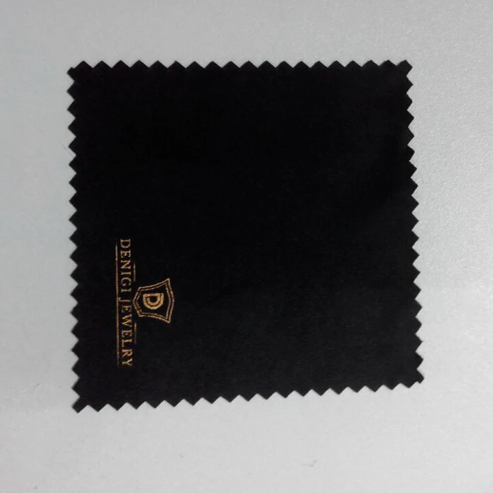 100pcs Buckskin Silver Jewelry Cleaning Polishing Cloth Sterling Gold Cleaner 8x8cm Cheapest Double Sides Tool Black White Blue