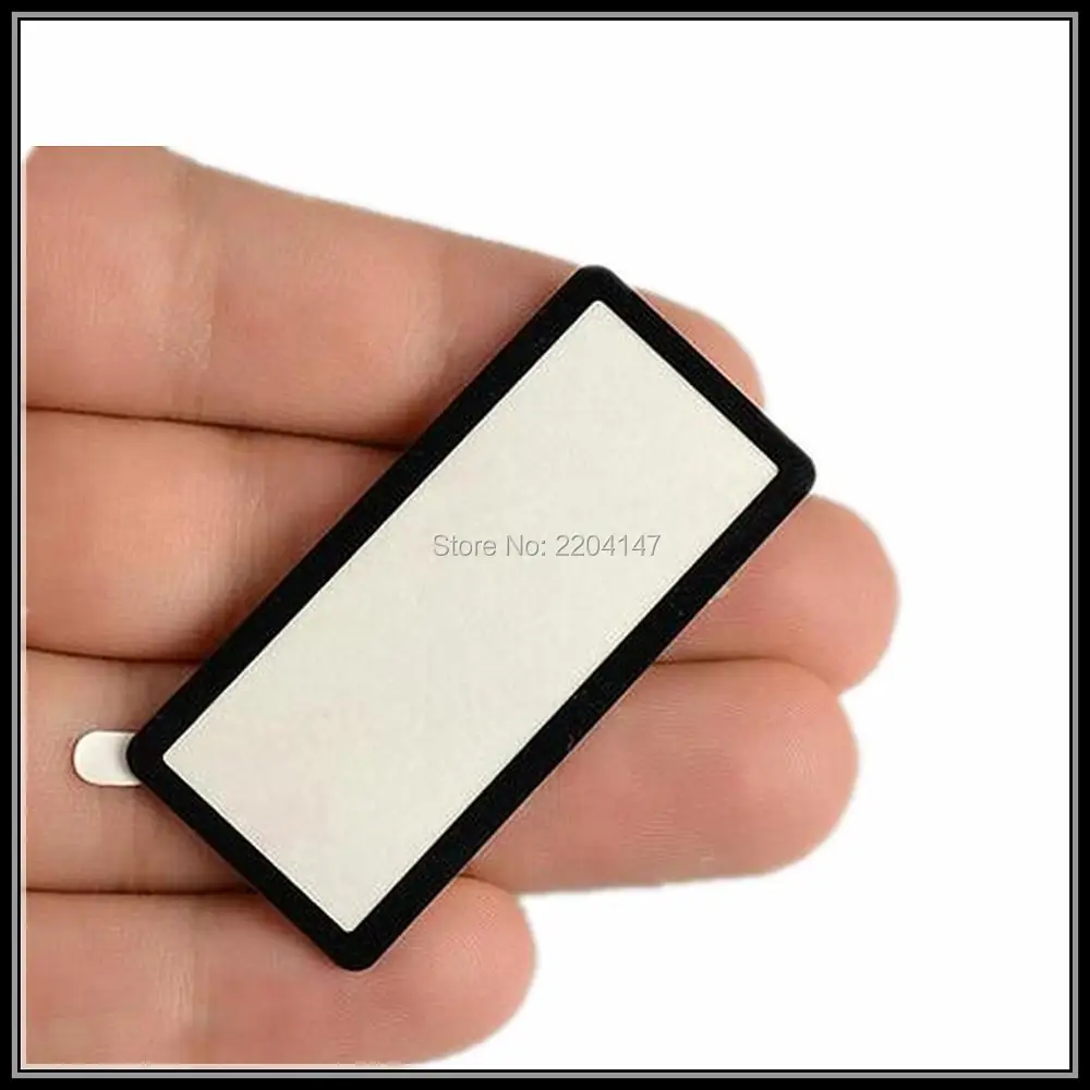 SLR digital camera repair replacement parts EOS 7D top cover LCD external screen / protective panel / protective glass for Canon