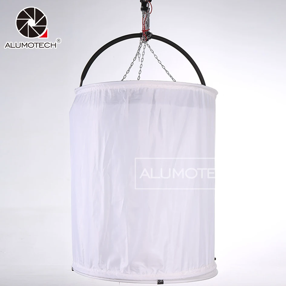 ALUMOTECH 220V 1000WX6 Hanging Space Light+Tungsten Bulb+Softbox+Dimmer Pro For Film Studio Video Photography Supporting