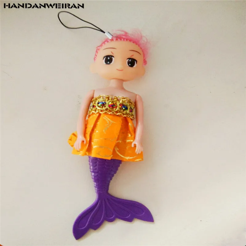 

1Pcs New Mermaid Doll Toy Christmas Present Lovely Animal Girls like Holiday Gift For Girls&Child 15cm HANDANWEIRA