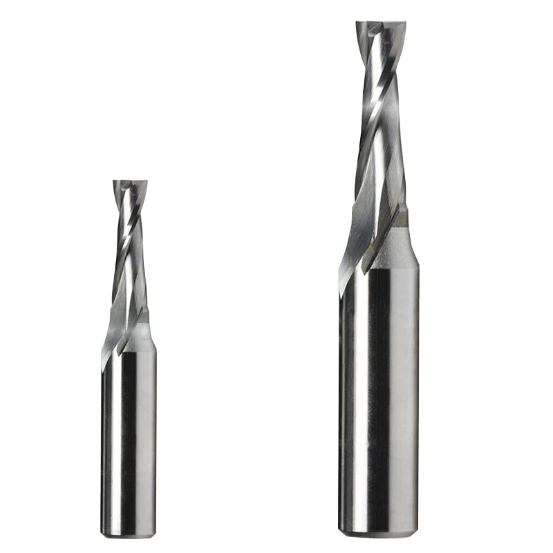 

1pc 1/2*6*15 TCT CNC Engraving Tungsten steel tools milling cutter 2 Flute Spiral wooden cutter cutter 1/2 shank