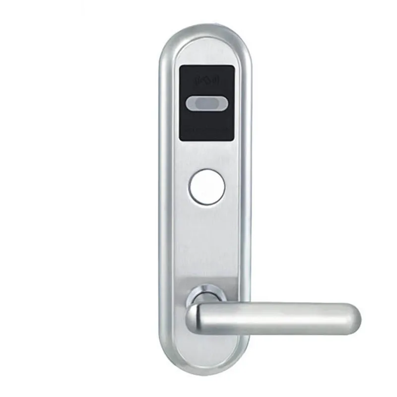 LACHCO Intelligent Electronic Door Lock RFID Card with Key for Home Hotel Apartment Office Smart Entry  L16017BS