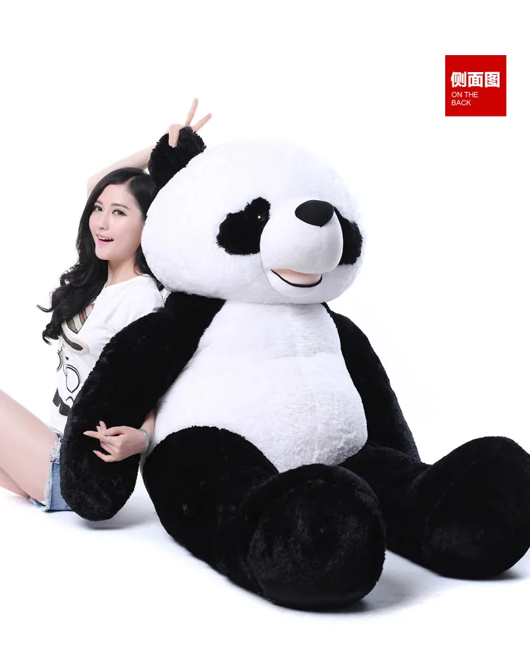 stuffed toy , huge 180cm Gaint panda doll plush toy , soft hug pillow toy surprised birthday gift h2912