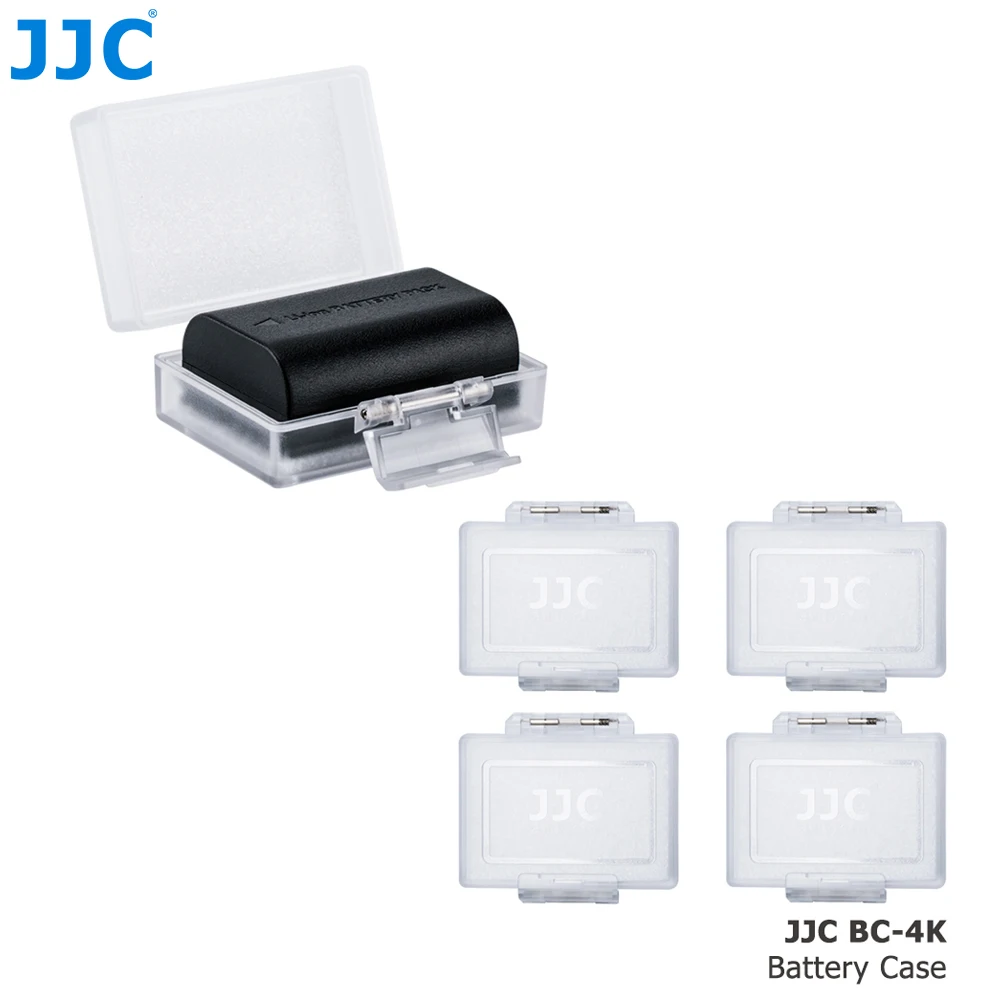 JJC Camera Battery Case for Canon LP-E17 LP-E12