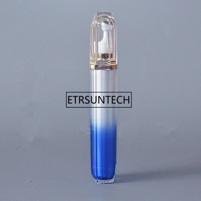 50pcs 15ml 20ml acrylic Empty Perfume Essential Oil Bottles Roll on Bottle Steel Bead Eye Essence Packing Roller Bottle F1489