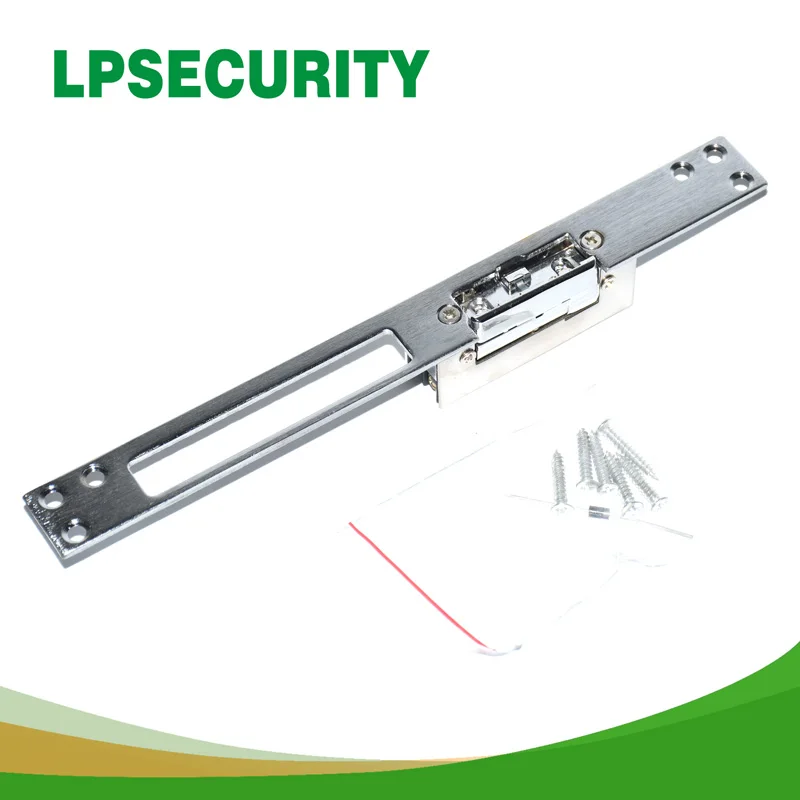 Adjustable Lock-tongue Secure Electric Strike Lock Door Double Unlock Mode NC/NO 12V long type Access Control System