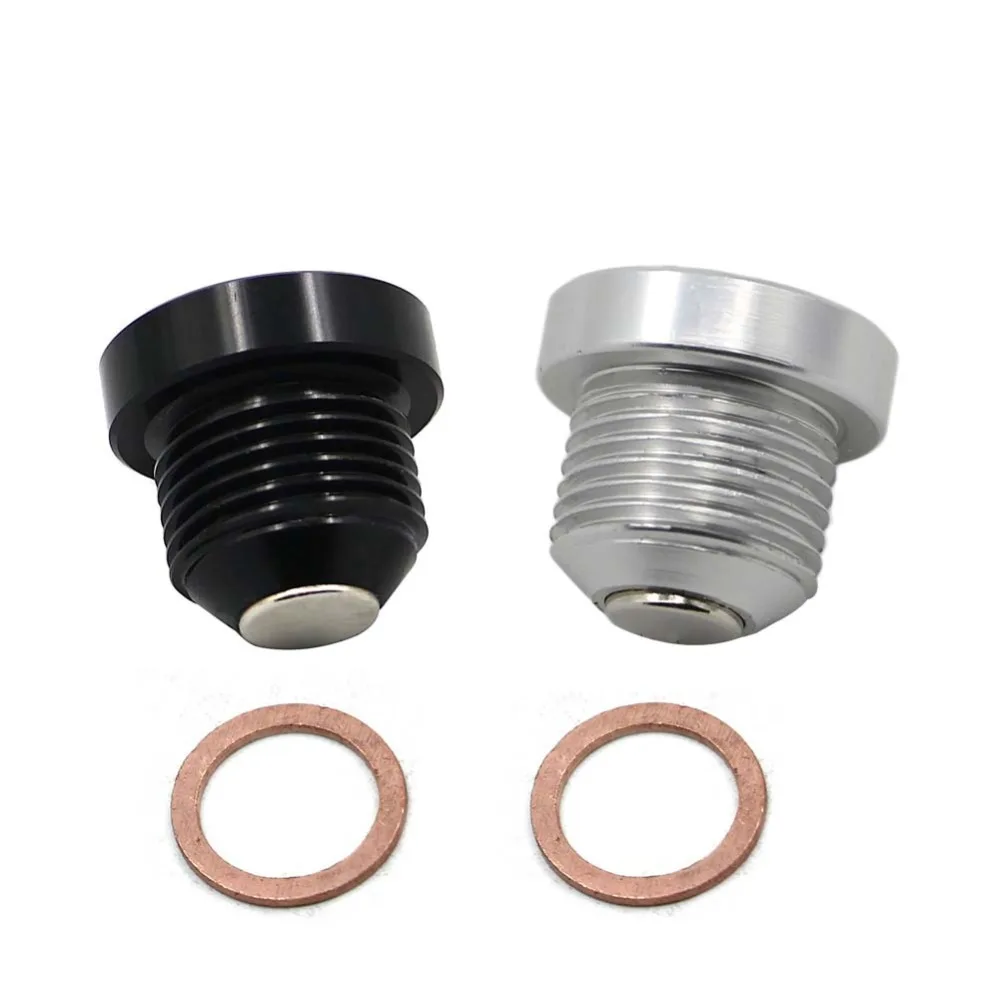 For Porsche 986 996 911 Boxster Cayman Carrera 4 4s s Magnet Engine Oil Drain Plug Bolt and Washer 90021900930