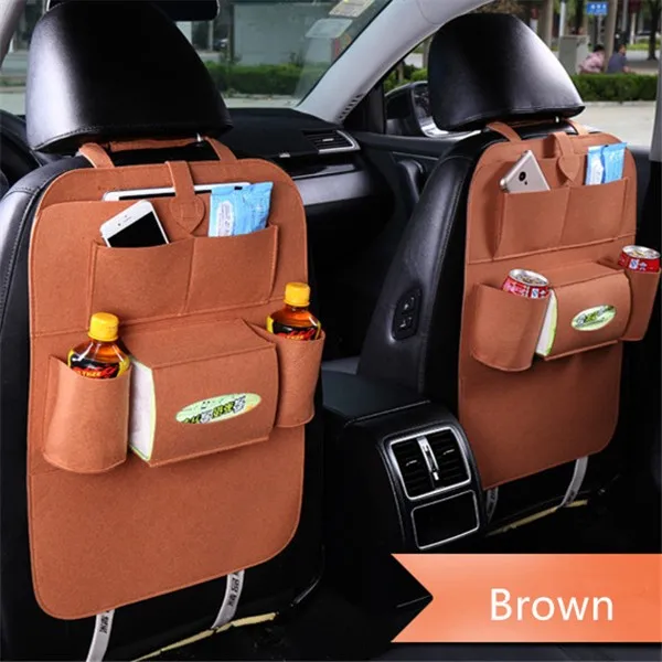 Clearance Car Storage Bag Universal Box Back Seat Bag Organizer Backseat Holder Pockets Car-styling Protector For kid