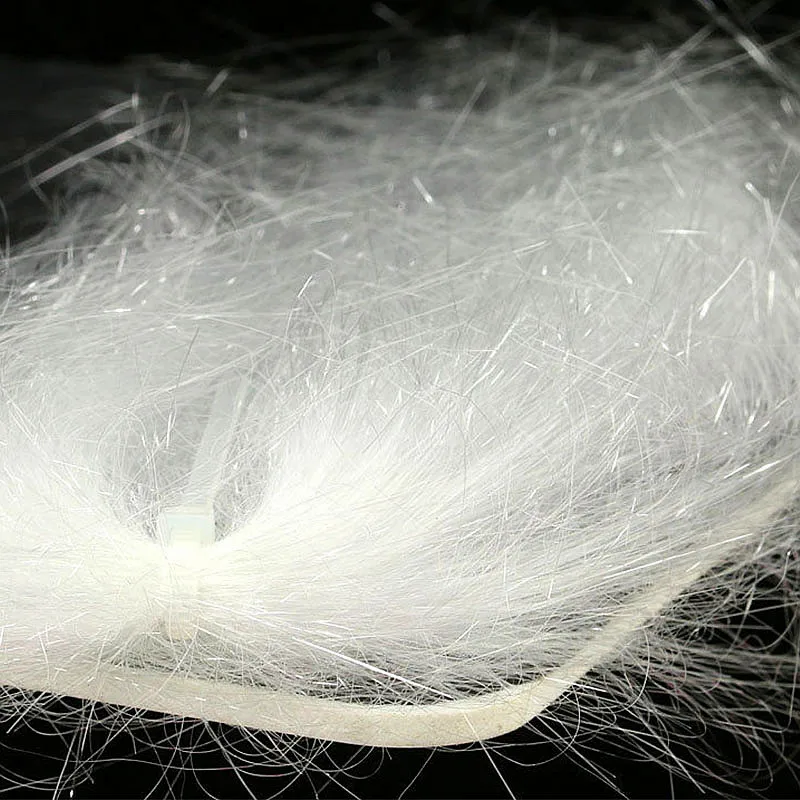 10 optional colors ghost hair fly tying fine translucent synthetic hair highly mobile tying material for wings, tails and bodies