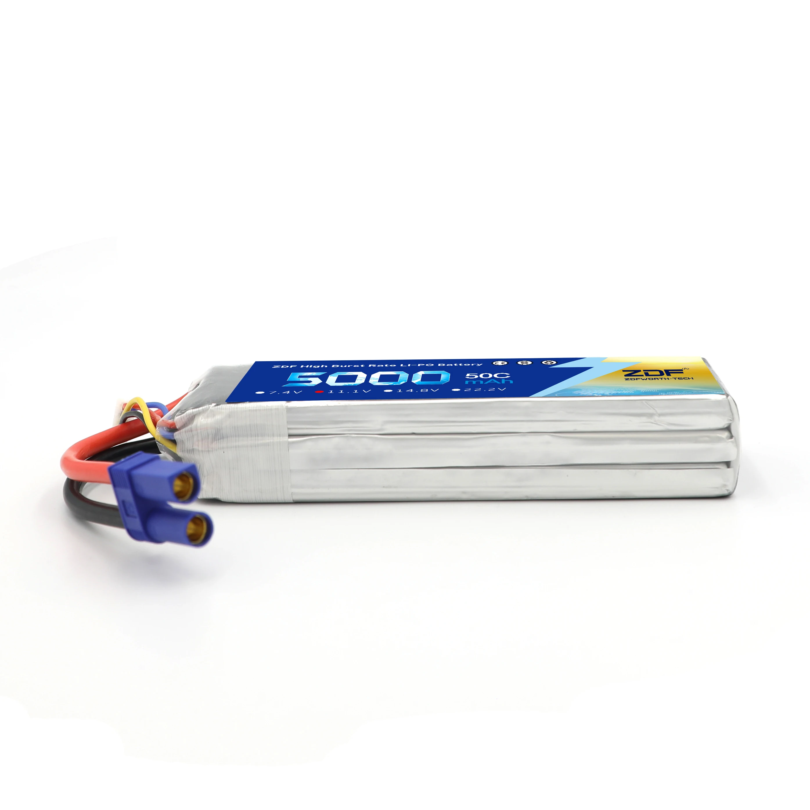 ZDF FPV 450 500 3S 11.1V 5000mAh 50C 100C RC LiPo Batteria Per RC Helicopter Boat Traxxas batteria auto ARRMA Axial HPI E-revo