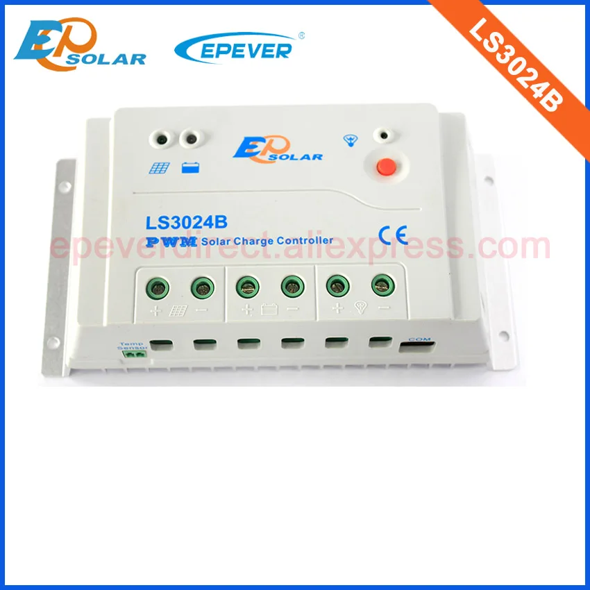 

PWM EPsolar LS3024B 30A 30amp 12v 24v auto work home use Solar charging battery controller