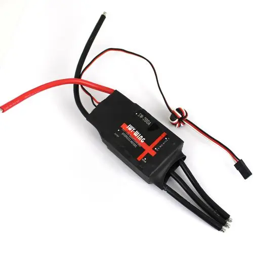 Skywing 200A Brushless ESC with 5V/3A BEC for for Fixed-wing RC Airplane