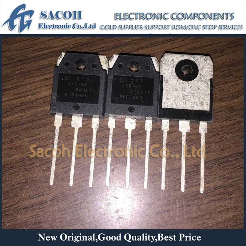 ทรานซิสเตอร์ IGBT IX6134หรือ IX6135หรือ IX6144หรือ IX6145ที่ได้รับการตกแต่งใหม่ดั้งเดิม5ชิ้น/ล็อต