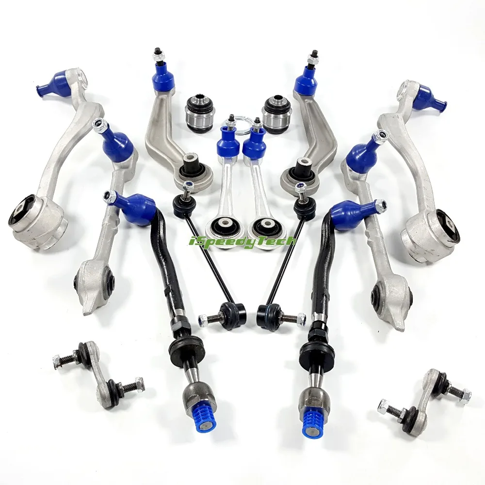 FOR BMW E39 525i 528i 530i Front Rear Control Arms Links Tie Rods Sway Bar Link Suspension Repair Kit Set