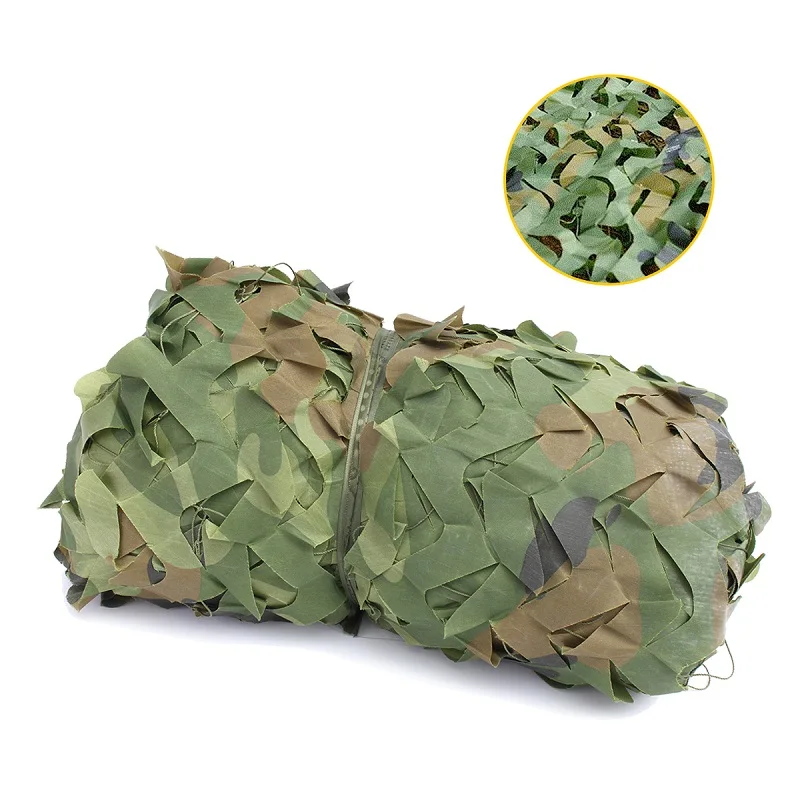 

1.5x10m Camping Camo Net Army Woodland Jungle Camouflage Nets Hunting Shooting Shelter Hide Netting Sun Shelter