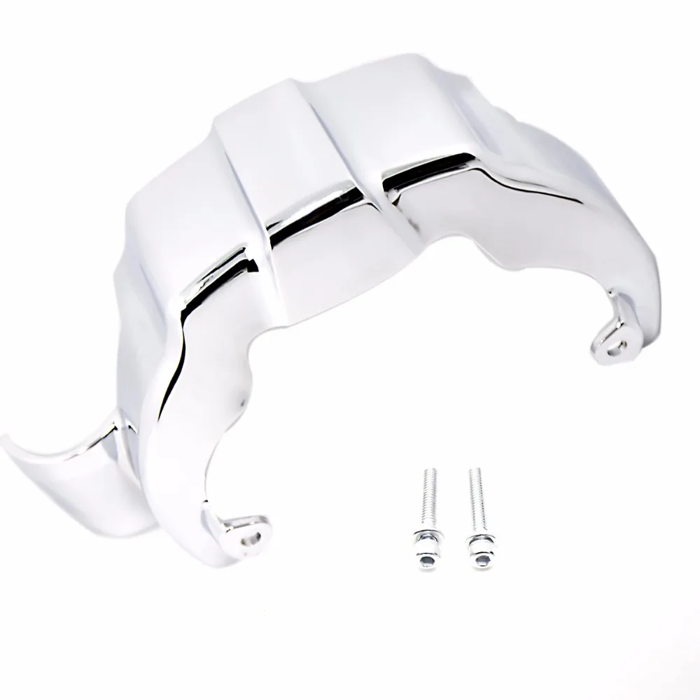 

1X Chrome Transmission Shroud Covers For Harley Touring Electra Glide Trikes FLH/T 17 18 19 20 21 Models