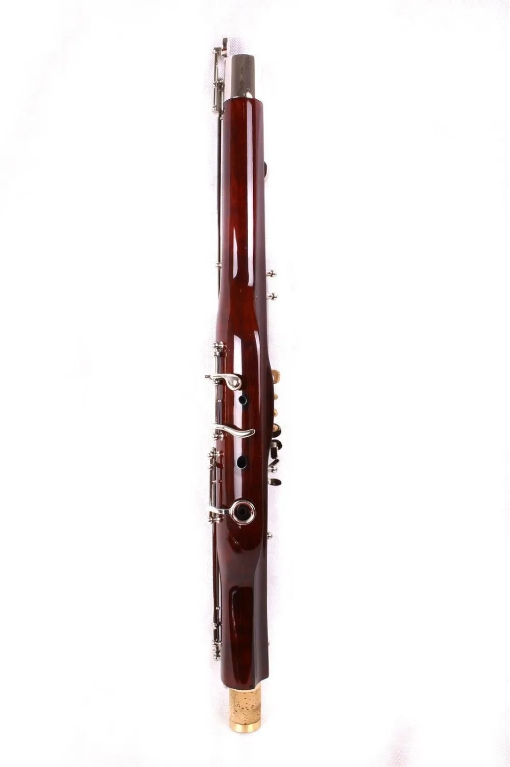 Professional Maple Bassoon C tone Silver plated keys 26 Key With Bassoon Case