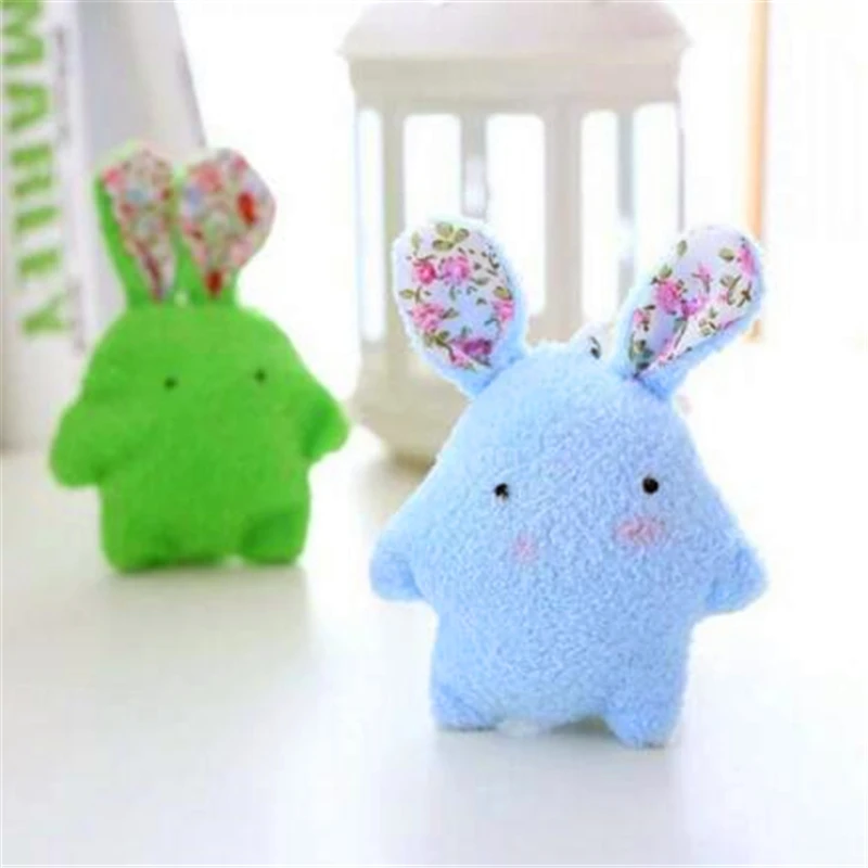 NEW 2Pcs Cute Bunny Soft Plush Toys Rabbit Shape Dolls Mate Stuffed & Plush Animals For Kids' Gifts