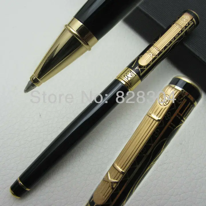 shipping French Picasso 902A black and gold ball pen fantasy series with original box