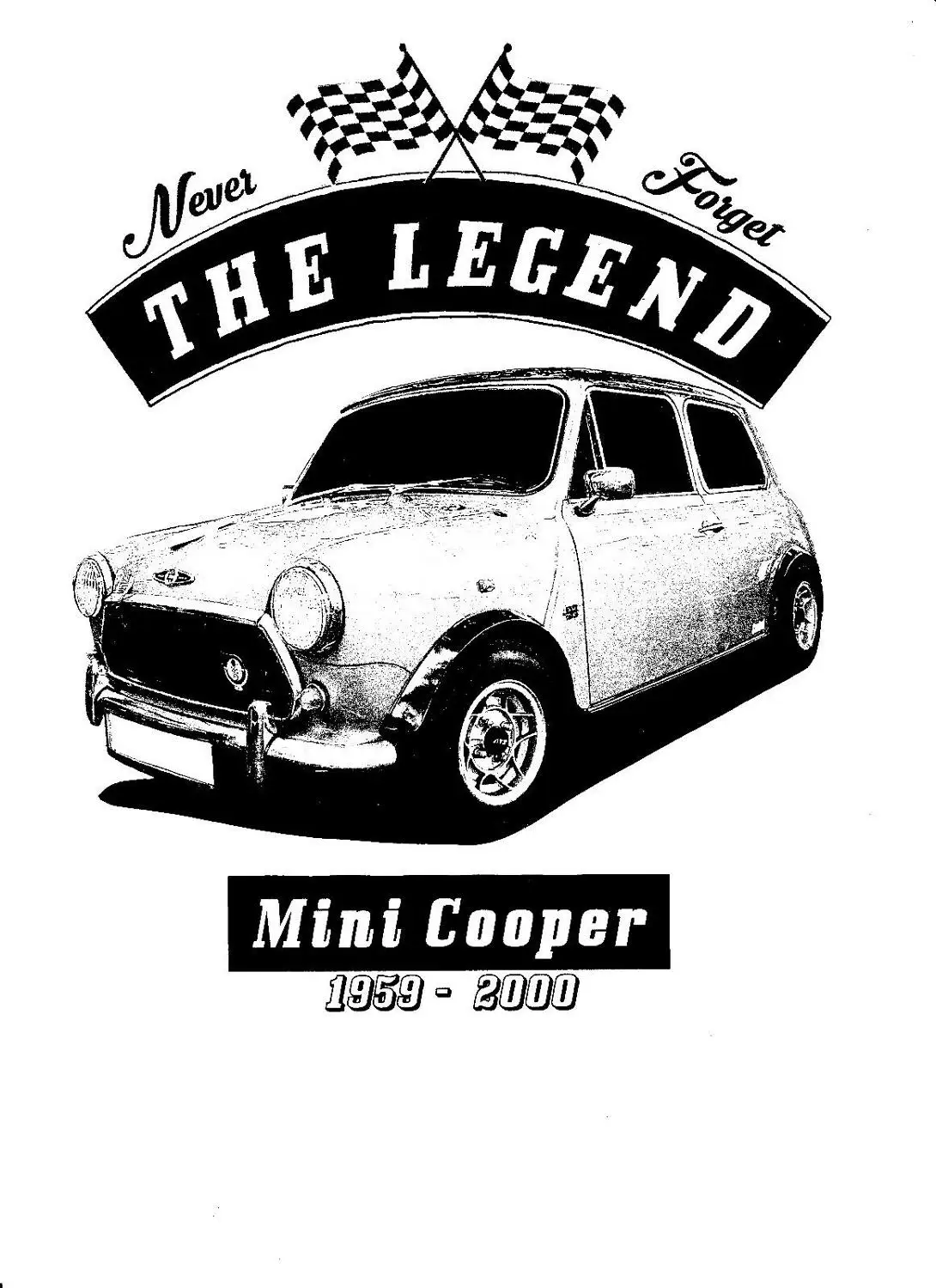 T-Shirt, Mini Cooper German Car Cotton Men T-Shirts Classical 2019 Hip Hop Streetwear Clothing Personalized Shirts