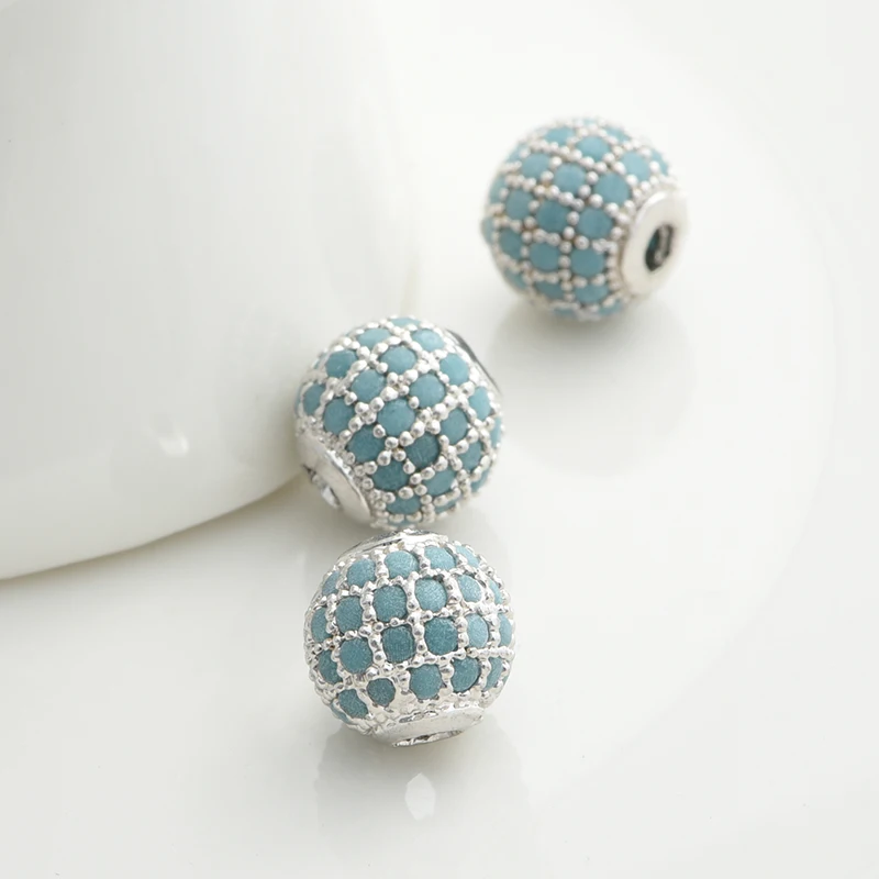1PCS 8mm Round Beads Jewelry Accessories for Bracelet Necklace Earrings Making DIY Handdmade Jewelry Making Findings