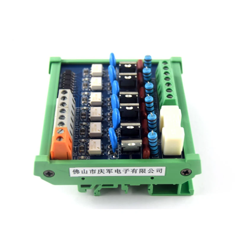 

6-channel PLC AC amplifier board, thyristor output board, contactless AC contactor, optocoupler isolation protection