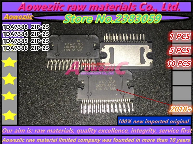 Aoweziic  2018+ 100% new imported original  TDA7384  TDA7388  TDA7385  TDA7386  ZIP-25  Automotive audio amplifier chip