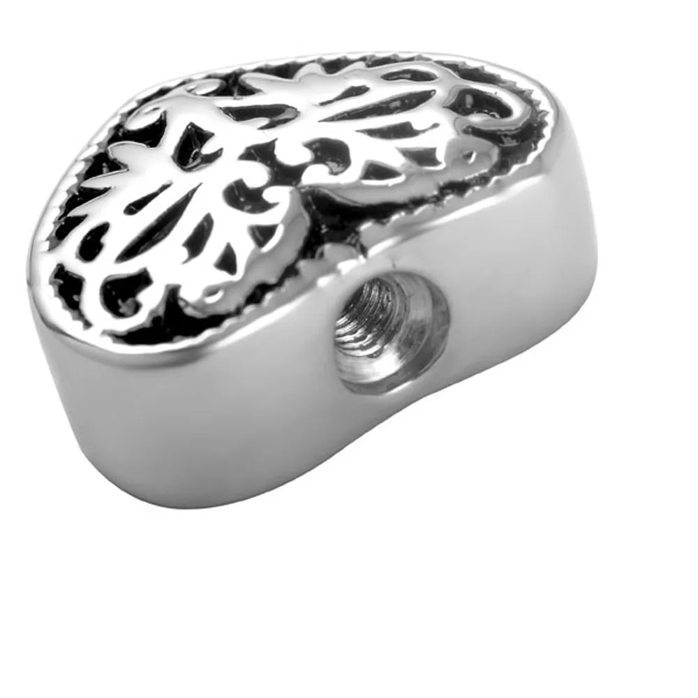 MJD9120 Discount !!! Big Sale 50% Off High Grade Stainless Steel Heart Pet Cremation Urn Jewelry (Pendant only)