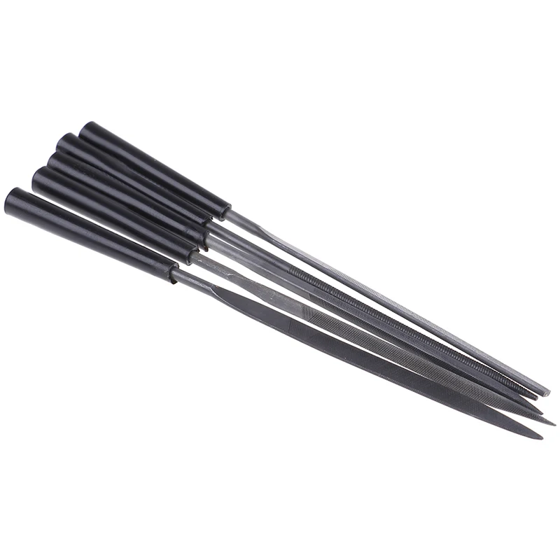 5Pc Steel Needle File Set Files For Metal Glass Stone Jewelry Wood Carving Craft Tool