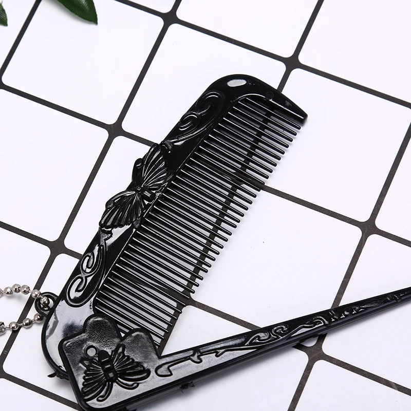 Foldable Massage Hair Comb Anti-Static Styling Kits Portable Folding Hair Combs Hairdressing Tools Travel Hair Comb Brush