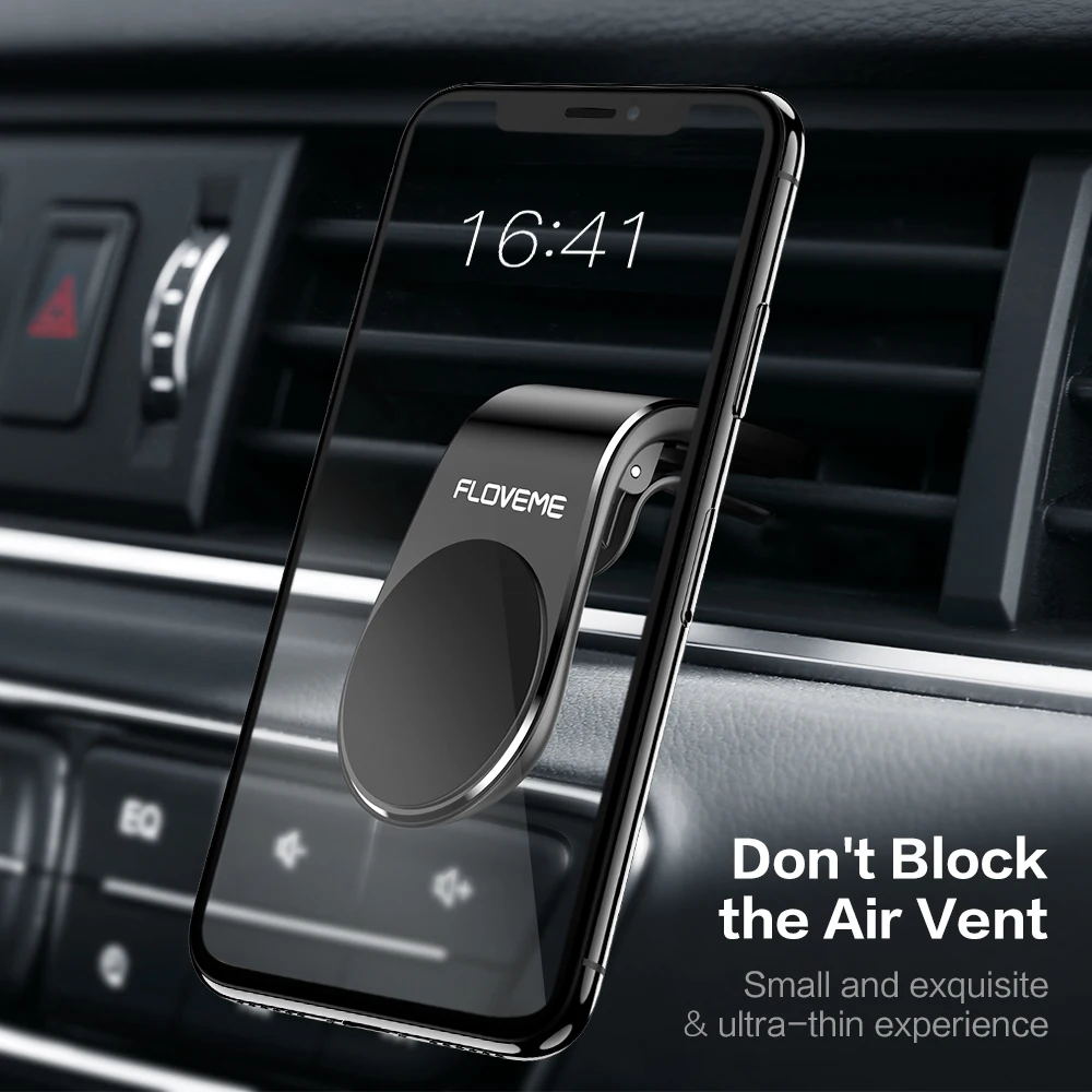 FLOVEME Pemegang Telepon Mobil Magnetik Di Dalam Ventilasi Udara Mobil Dudukan Penyangga Ponsel Magnet untuk Aksesori Ponsel iPhone 12 11