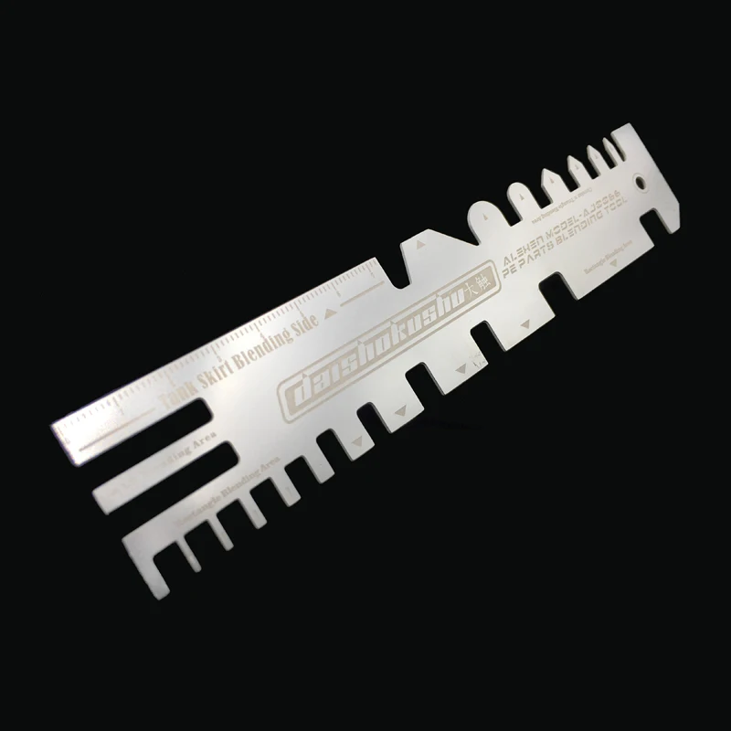 PE Folding Pressure Guide  Precision Etched Part Creasing Jig Modeling Etched Sheet Bending Tool for Scale Modeling