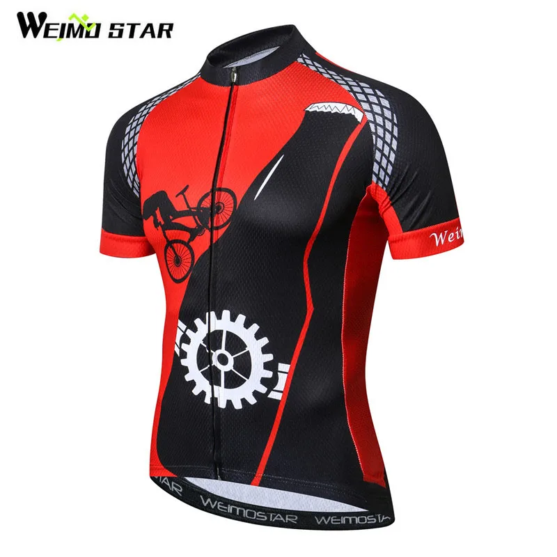 Weimostar Beer Cycling Jersey Shirt 2019 Pro Team Cycling Clothing Quick Dry Bicycle Clothes Polyester MTB Bike Jersey Ciclismo