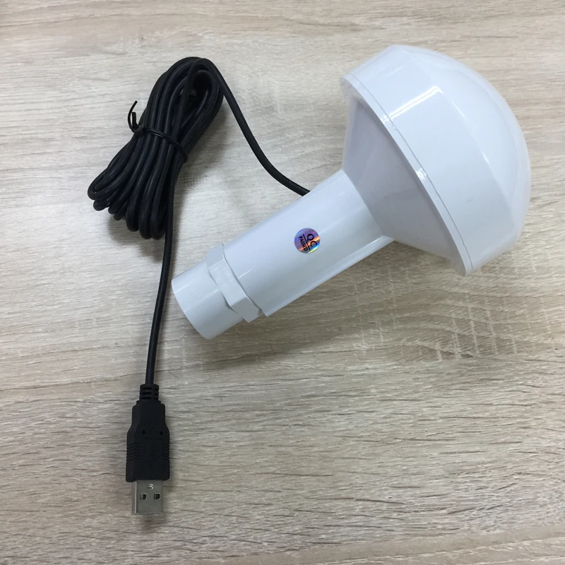 TOPGNSS USB GPS receiver antenna,USB level,Mushroom-shaped waterproof case,replace globalsat BU-353S4 BU353S4, gps  chip