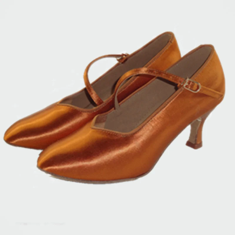 Zapatillas de salón de baile latino para mujer, zapatos deportivos de fondo suave, de satén de importación, Jazz moderno, bolsa fina, gran oferta,