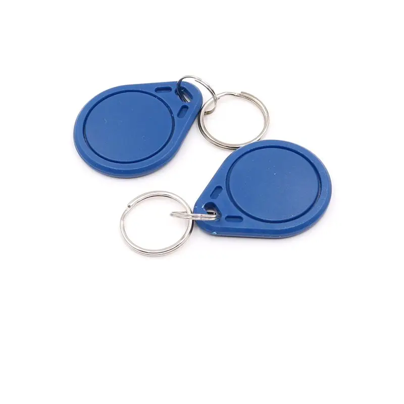 2 STUKS 13.56 MHz RFID Writable FM1108 IC Key Tags Keyfobs voor toegangscontrole