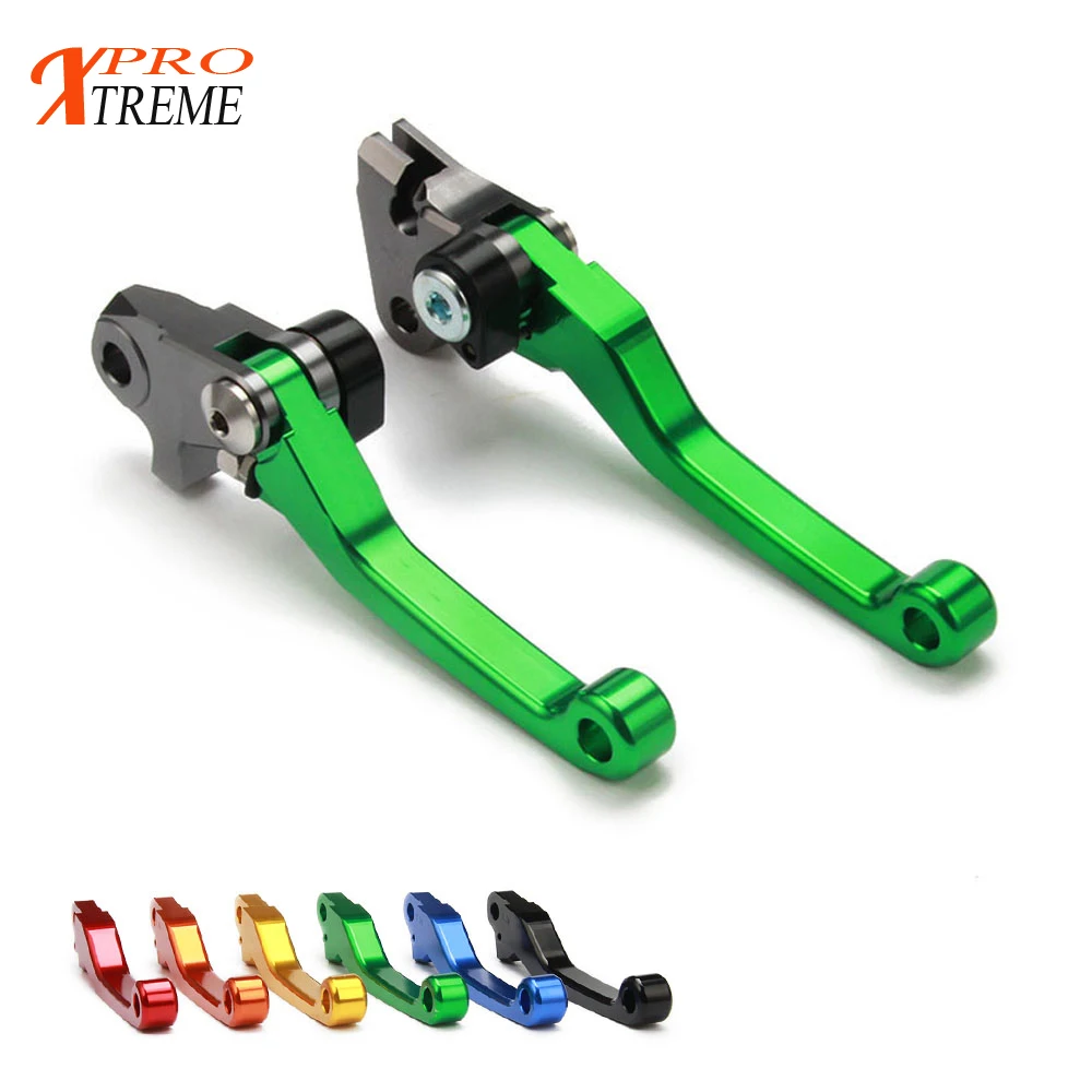 Motorcycle CNC Billet Pivot Foldable Brake Clutch Levers For Kawasaki KX250F KX450F KXF 250 450 2013 2014 2015 2016 2017 2018