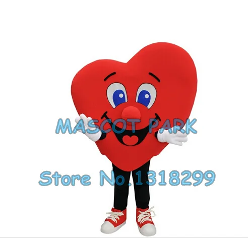 

mascot sincere red heart mascot costume adult size cartoon character valentine's Day Charity Events Costumes dress suit