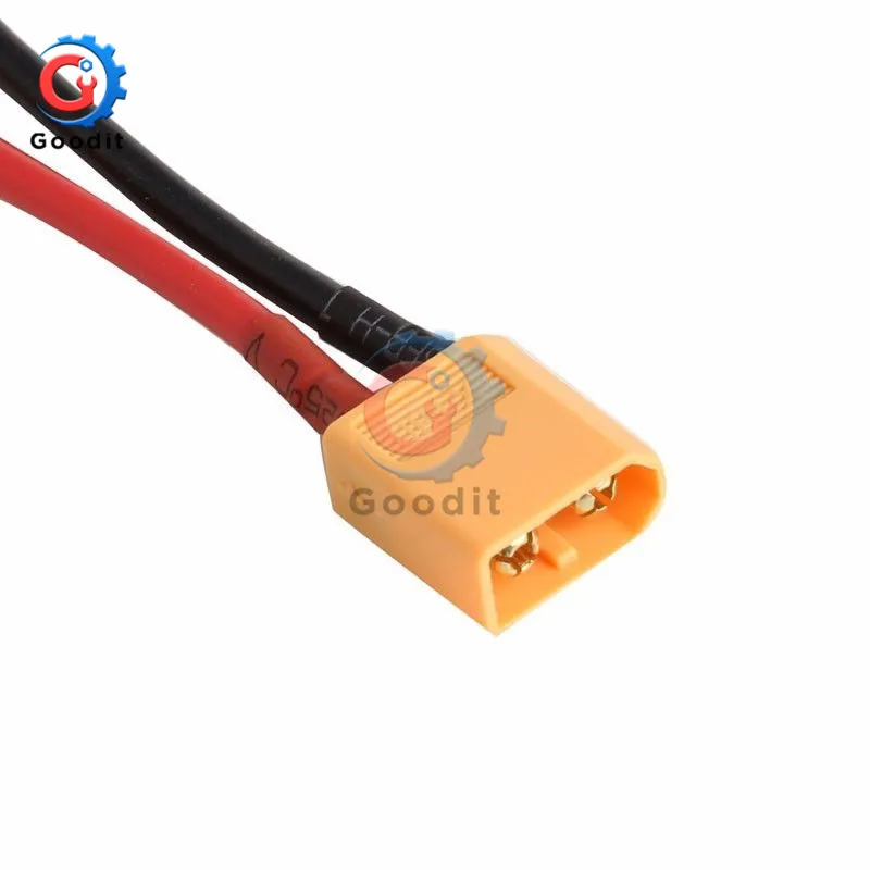 2PCS of XT60 Battery Male Female Connector Bullet Plug with Silicon 14 AWG Electrical Wire Cable 14AWG For RC Lipo Battery