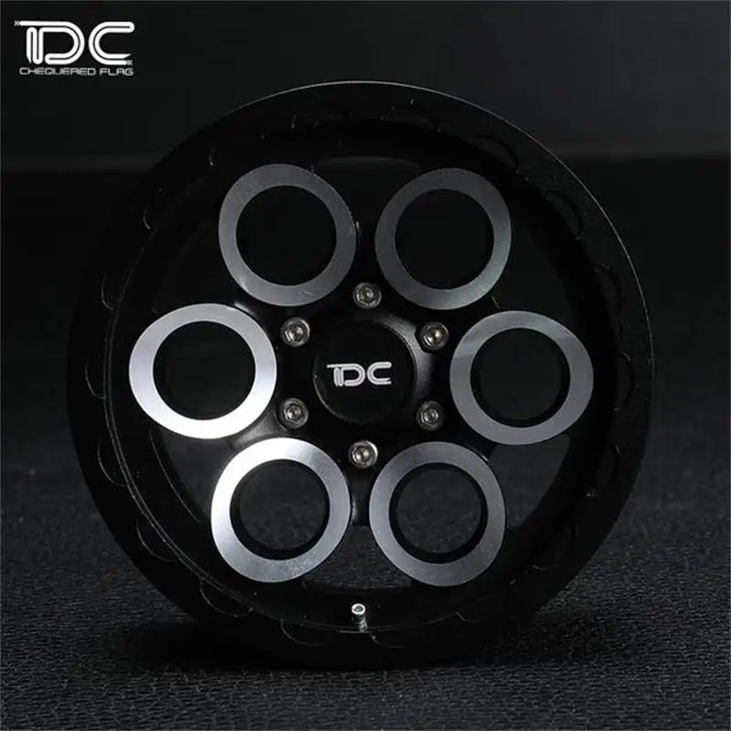 

for 2PCS DC 1:10 RC 2.2inch Simulation Crawler Metal Wheel 12mm Hex (Magnus Version) Black DC-90435