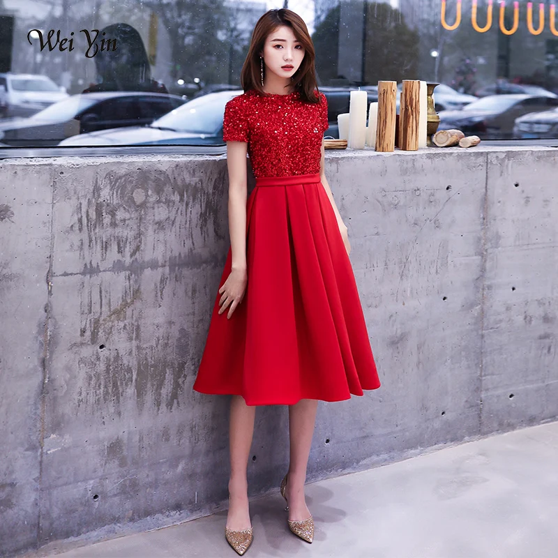 

wei yin 2023 New Sequined Evening Dress Fashion Elegant Long Section Annual Meeting Host Dress Female Party Dinner Dress WY1619