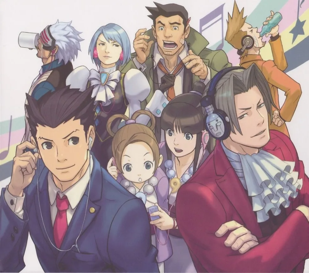 

Home Decor Phoenix Wright Ace Attorney Dual Destinies-Silk Art Poster Wall Sicker Decoration Gift