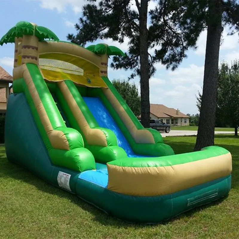 Large Inflatable Water Slide Obstacle Course | Children's Outdoor Water Park Equipment