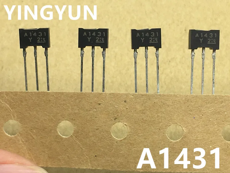 

50 шт./лот 2SA1431 2SA1431-Y A1431 5A 20V PNP type усилитель мощности триод