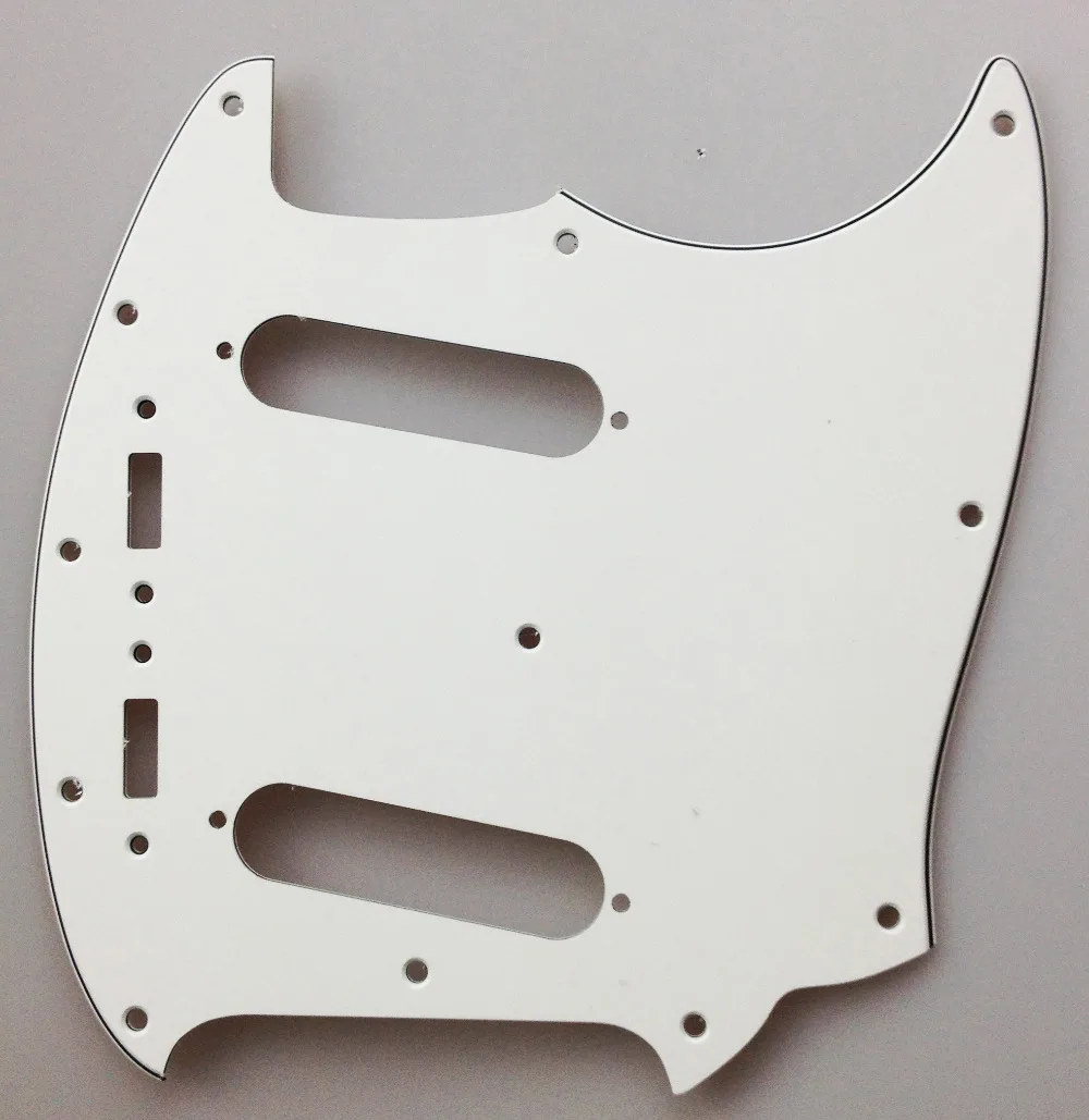 Pleroo Custom Guitar Pickgaurd Scratch Plate - For US Mustang Guitar Pickguard Scratch Plate Multi Color Choice