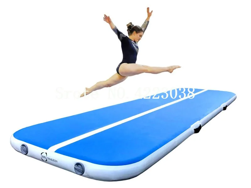 Free Shipping 5*2*0.2m Air Tumbling Track Gymnastics Mats Air Floor Mat Inflatable Tumble Track Inflatable AirTrack